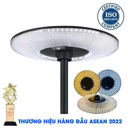 Đèn UFO 1000W 3 Màu - Đèn Năng Lượng Mặt Trời UFO Kim Cương 3 Màu 1000W